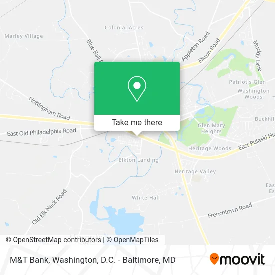 M&T Bank map