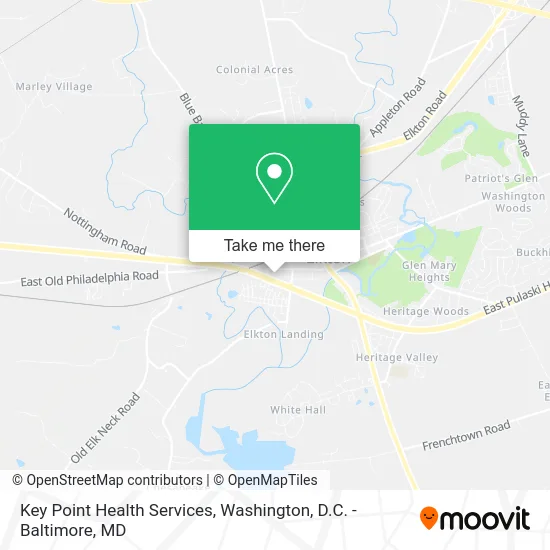 Key Point Health Services map