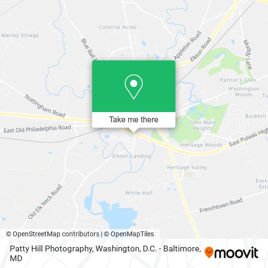 Patty Hill Photography map