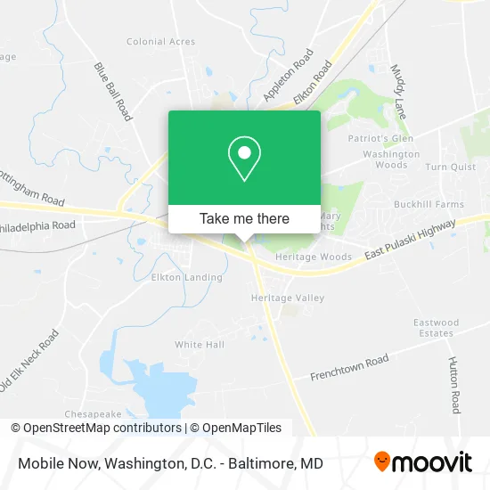 Mobile Now map