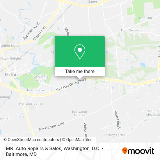 MR. Auto Repairs & Sales map