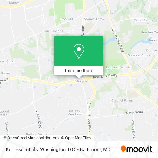 Mapa de Kurl Essentials