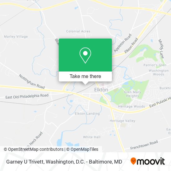 Mapa de Garney U Trivett