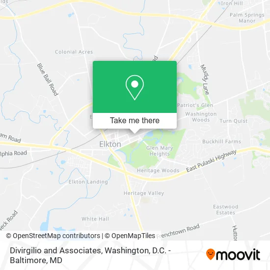 Divirgilio and Associates map