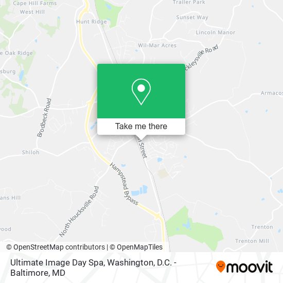 Ultimate Image Day Spa map