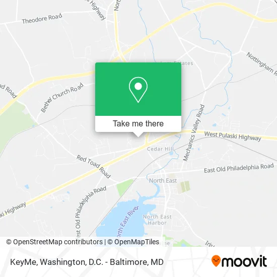 KeyMe map