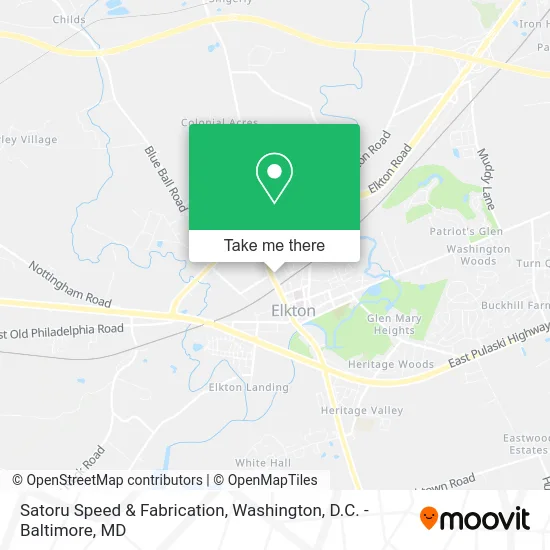 Satoru Speed & Fabrication map