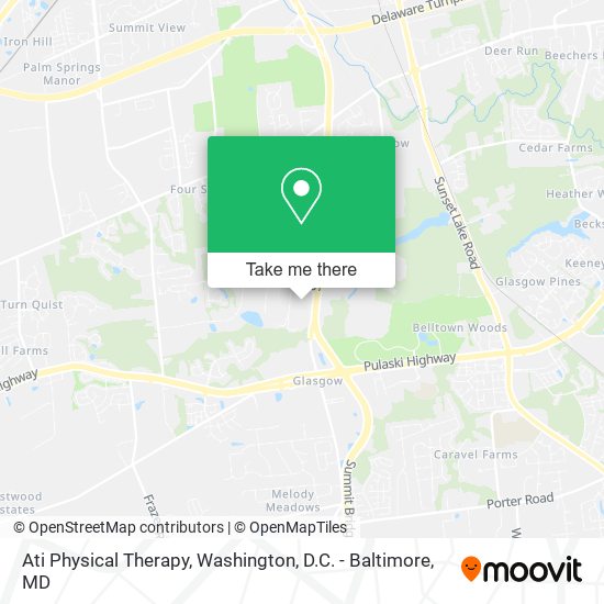 Ati Physical Therapy map
