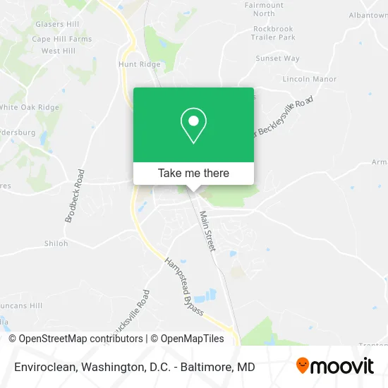Enviroclean map