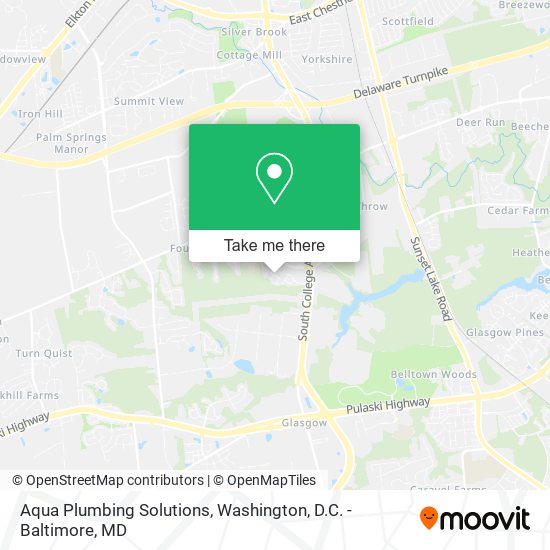 Aqua Plumbing Solutions map