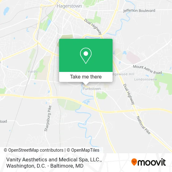 Vanity Aesthetics and Medical Spa, LLC. map