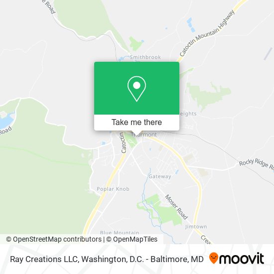 Ray Creations LLC map