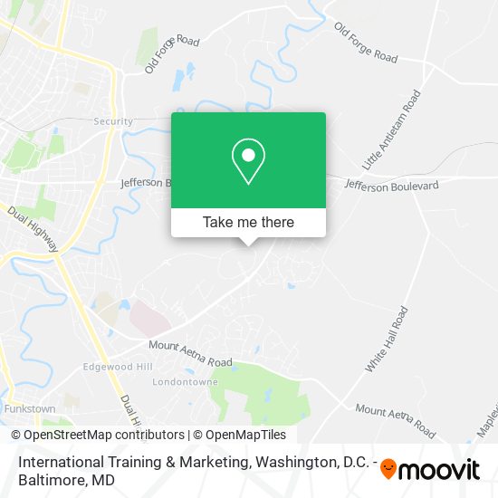 Mapa de International Training & Marketing