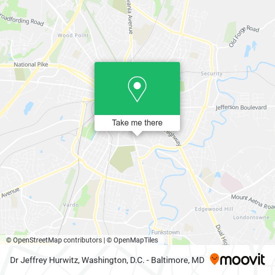 Dr Jeffrey Hurwitz map