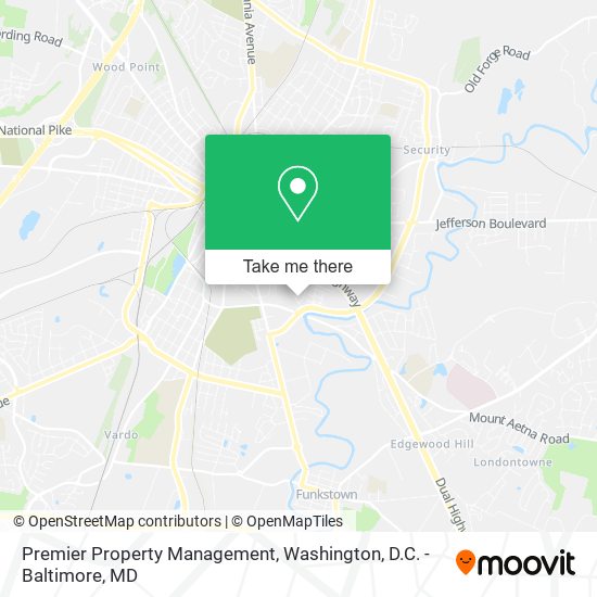 Premier Property Management map