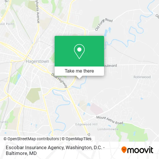 Escobar Insurance Agency map