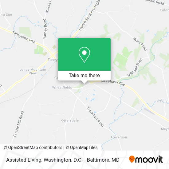 Assisted Living map