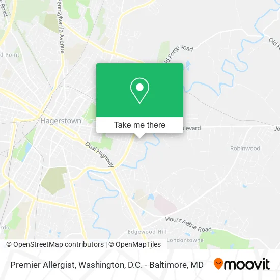 Premier Allergist map