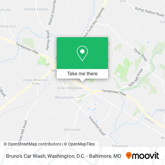 Mapa de Bruno's Car Wash