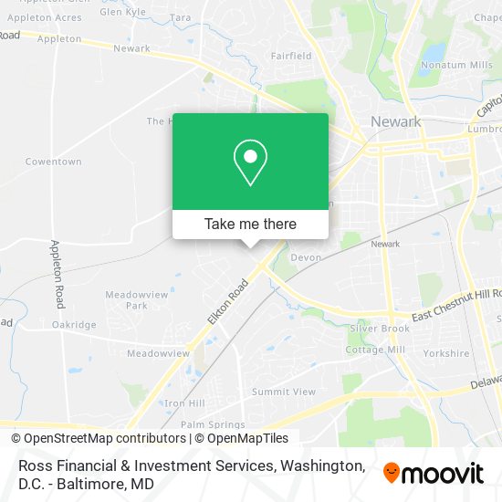 Ross Financial & Investment Services map