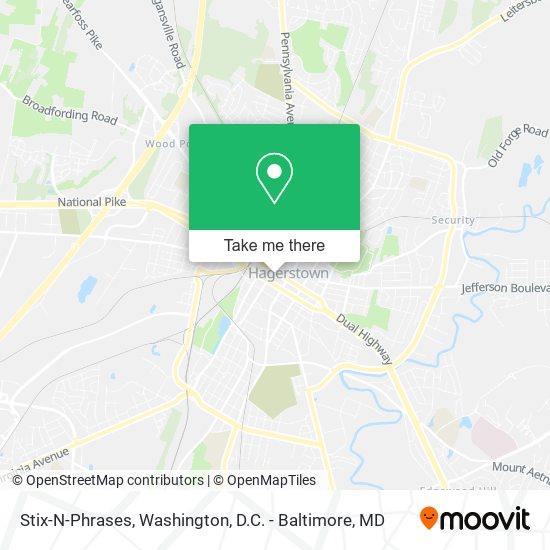 Stix-N-Phrases map