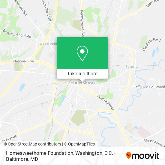 Homesweethome Foundation map