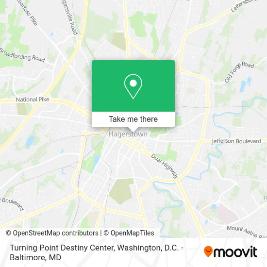 Turning Point Destiny Center map