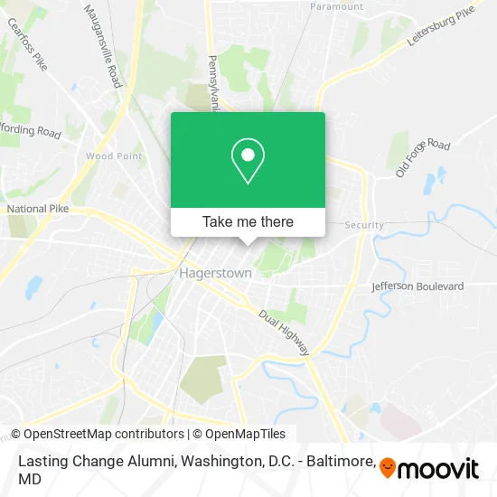 Lasting Change Alumni map