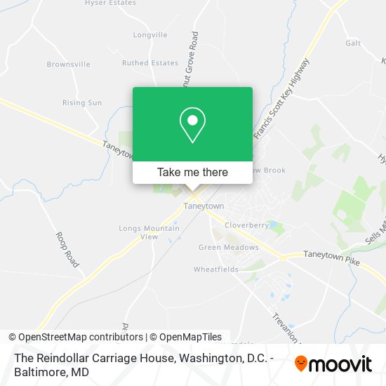 The Reindollar Carriage House map