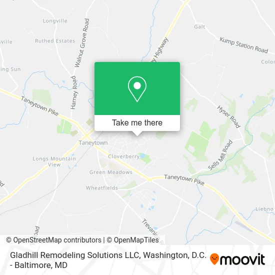 Gladhill Remodeling Solutions LLC map