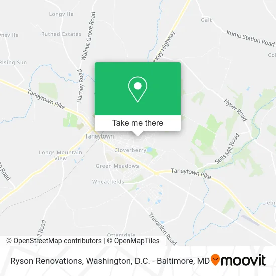 Ryson Renovations map