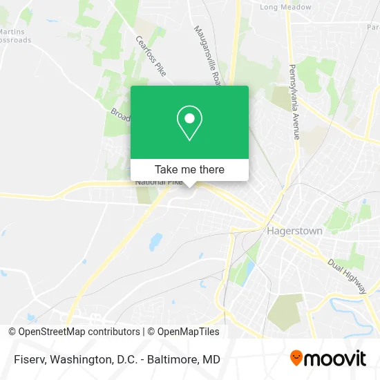 Fiserv map