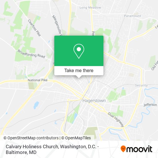Calvary Holiness Church map