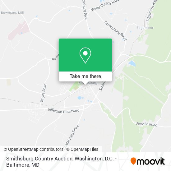 Smithsburg Country Auction map