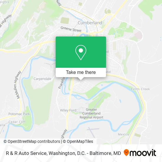 R & R Auto Service map