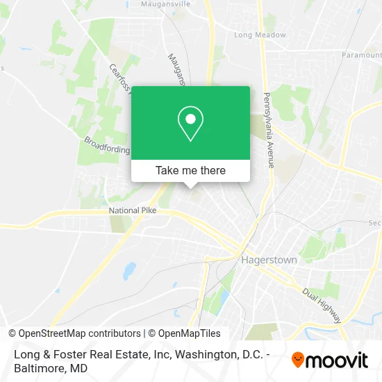 Long & Foster Real Estate, Inc map