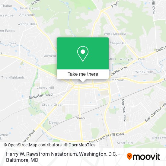 Mapa de Harry W. Rawstrom Natatorium