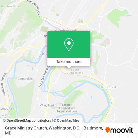 Grace Ministry Church map
