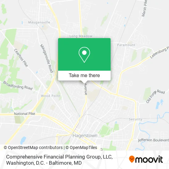 Comprehensive Financial Planning Group, LLC map
