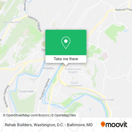 Rehab Builders map