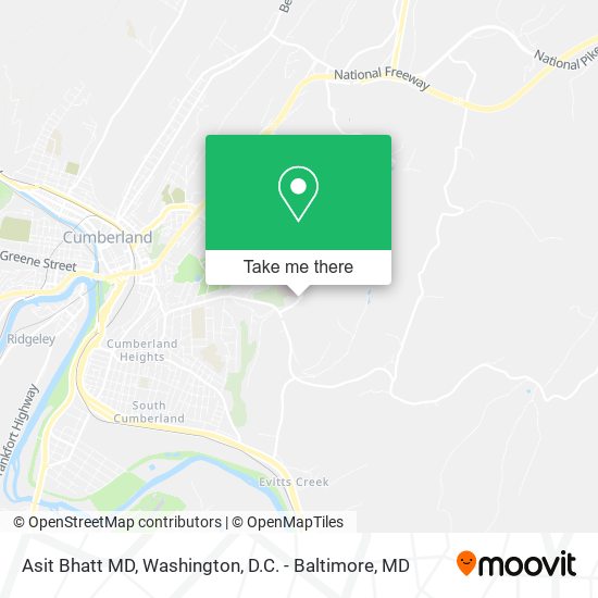 Asit Bhatt MD map