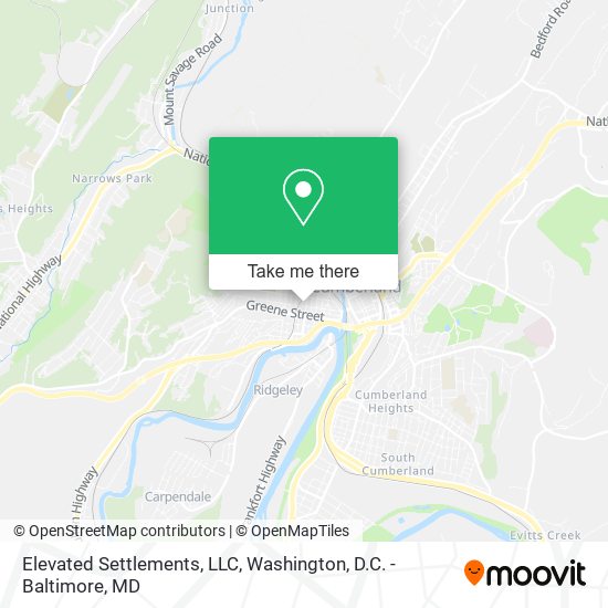 Elevated Settlements, LLC map