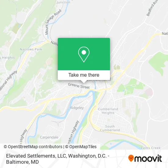 Elevated Settlements, LLC map