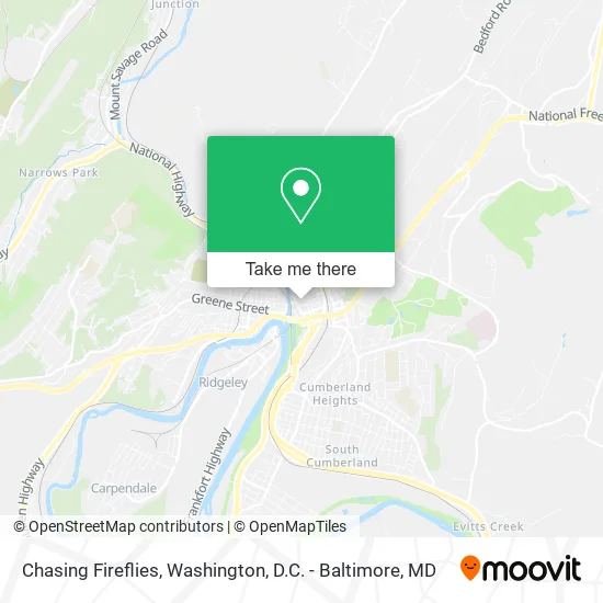 Chasing Fireflies map