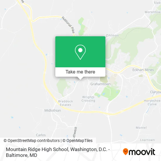 Mapa de Mountain Ridge High School