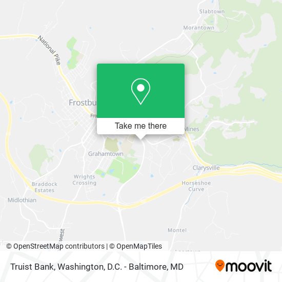 Truist Bank map