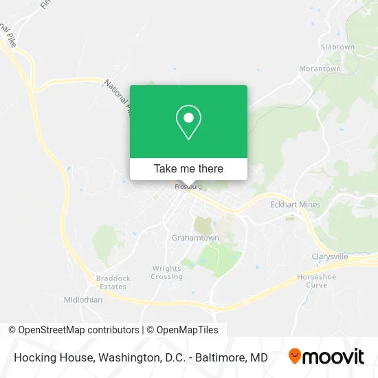 Hocking House map