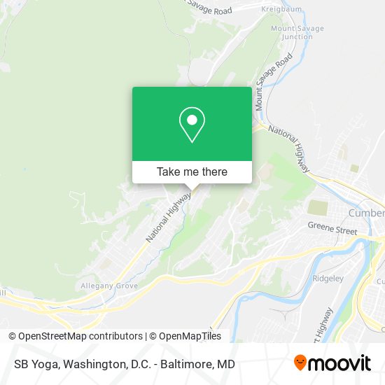 Mapa de SB Yoga