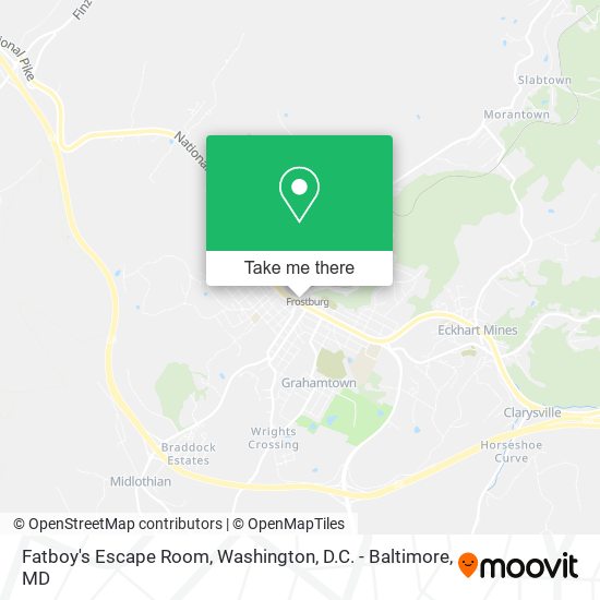 Mapa de Fatboy's Escape Room
