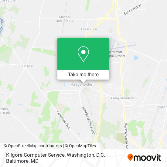 Kilgore Computer Service map